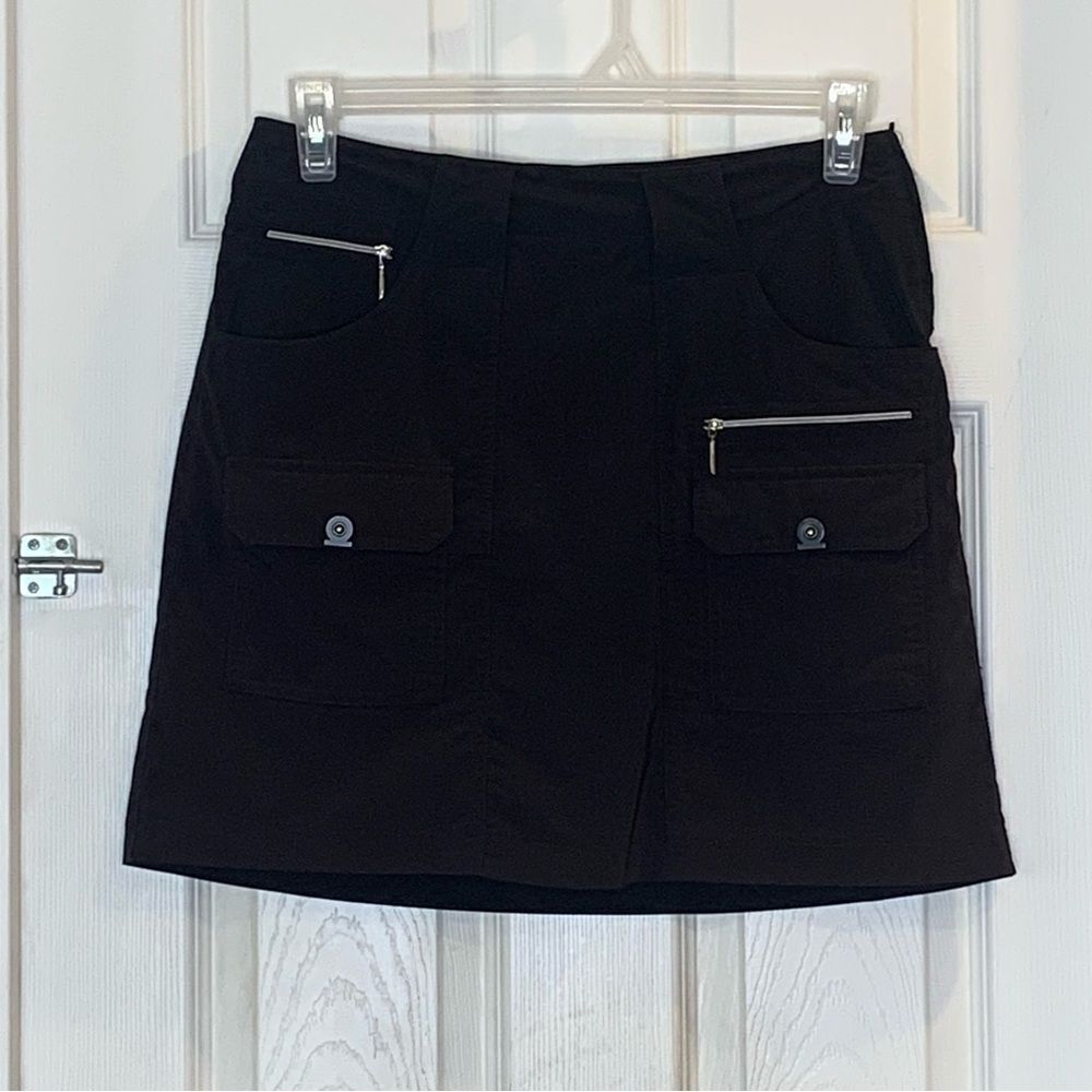 Jamie Sadock Black Golf Skort Size 8